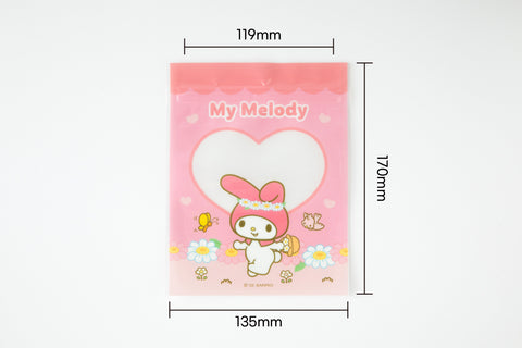 Sanrio Zipper Bag Pouch | 10 sheets