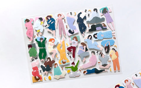 Gesture_Sleep Seal Sticker