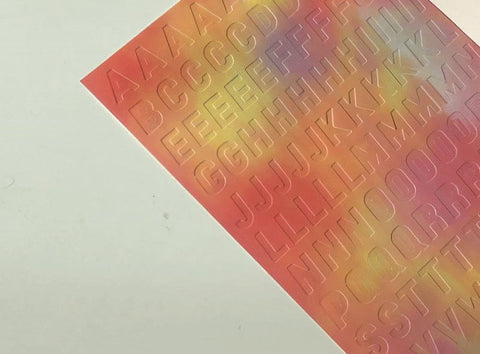 Diary Sticker Pack (Hologram+Removable+Transparent) | 12sheets