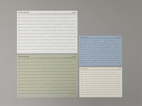 2026 Life&Pieces Small Yearly Calendar Set