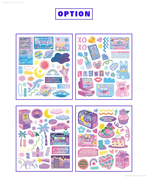 Ardium Removable Point Sticker Pack