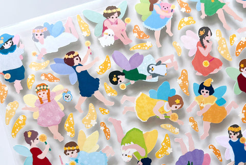 The Fairy of Sleep Seal Sticker | Deco Sticker