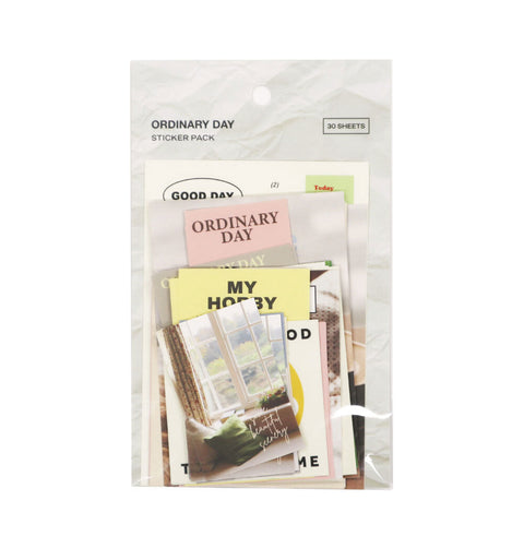 O-CHECK Sticker Pack ver.Ordinary Day | 30PCS