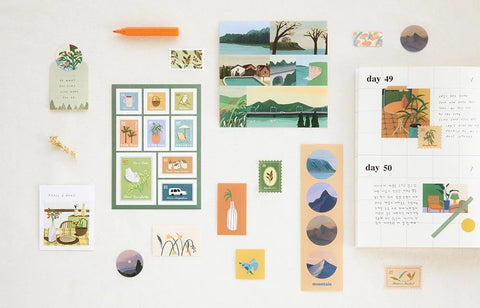 Afterglow Stamp Sticker Pack | 6sheets