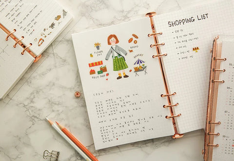 Disney A5 6Ring Binder + Inserts Set