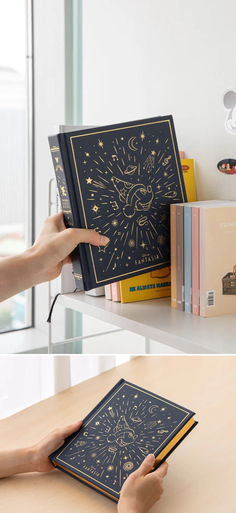 Disney Micky Mouse Hardcover Line & Blank Notebook