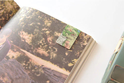 Magnetic Bookmarks _ Vintage Maps 3P