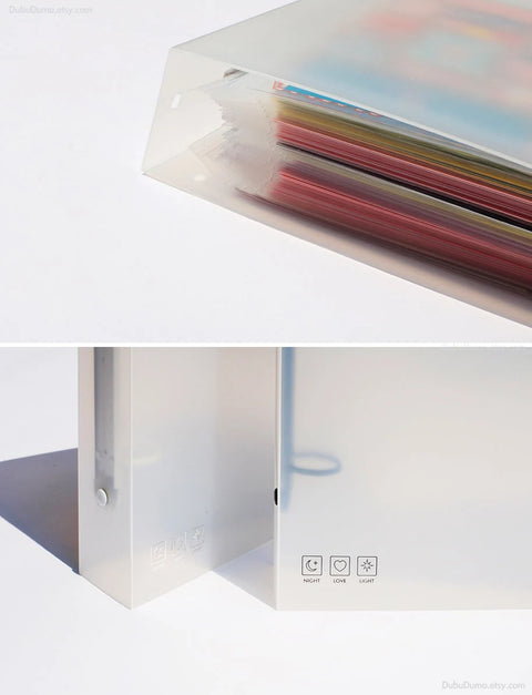 BIG A4 3Ring Cover_25R | Deco Pocket Photo Card Binder