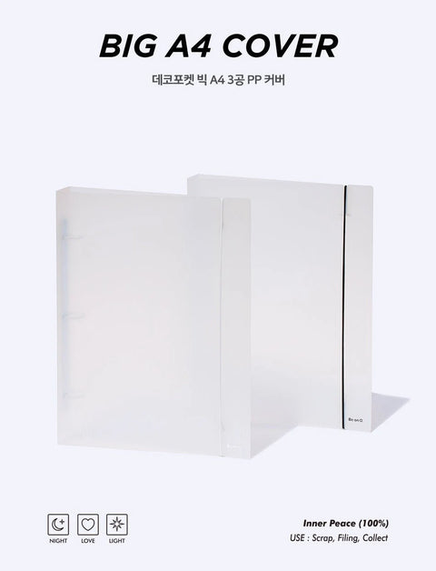 BIG A4 3Ring Cover_25R | Deco Pocket Photo Card Binder