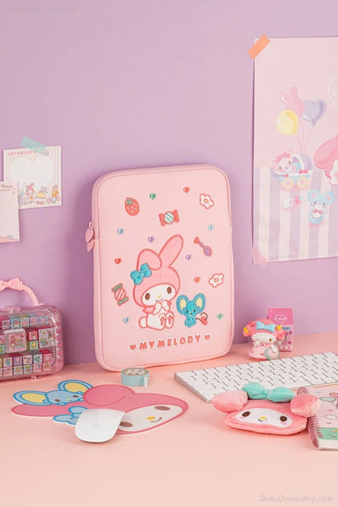 11inch My Melody Tablet PC Pouch | iPad Pouch 10.9" 11" 10.5"