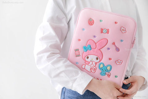 11inch My Melody Tablet PC Pouch | iPad Pouch 10.9" 11" 10.5"