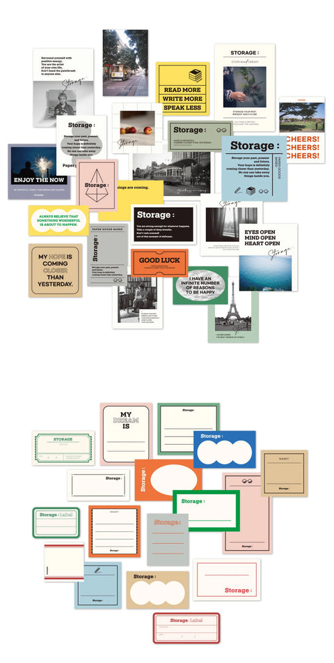 Storage: Custom Sticker Pack | 40sheets