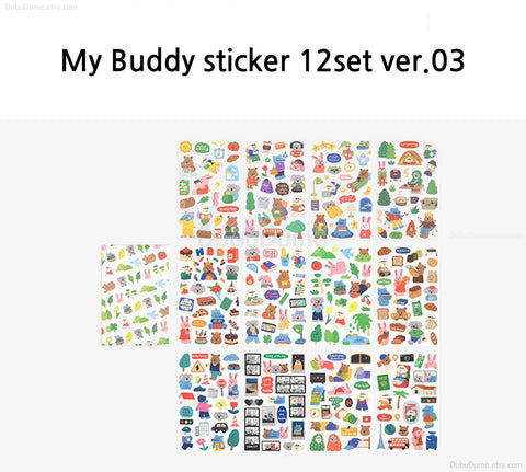 My Buddy Sticker Pack v.3 | 12sheets