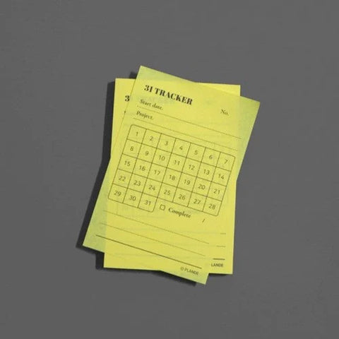 31 Tracker Tracing Paper Sticky Notes