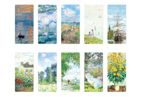Claude Oscar Monet Bookmarks 60PCS