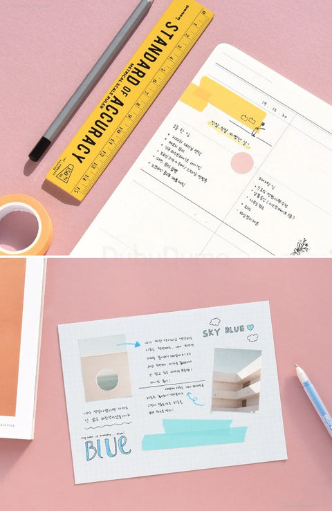 Arte Masking Tape 12P SET _ Sherbet Solid