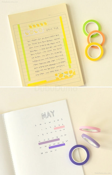 Arte Slim Masking Tape 36colors SET