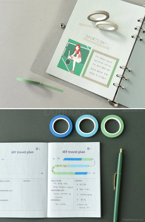 Arte Slim Masking Tape 36colors SET