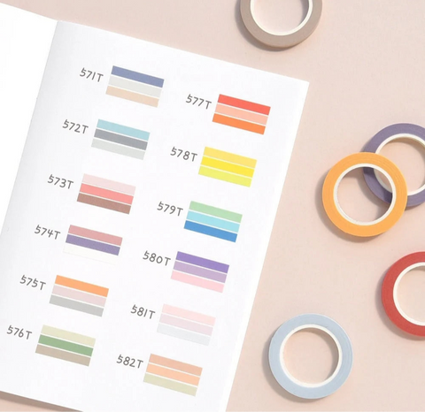 Arte Slim Masking Tape 36colors SET