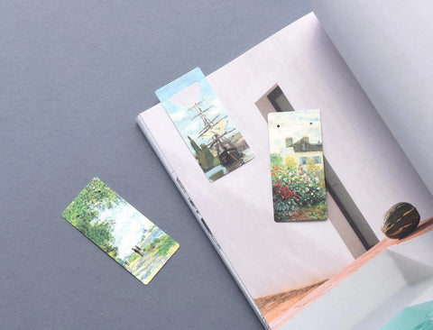Claude Oscar Monet Bookmarks 60PCS