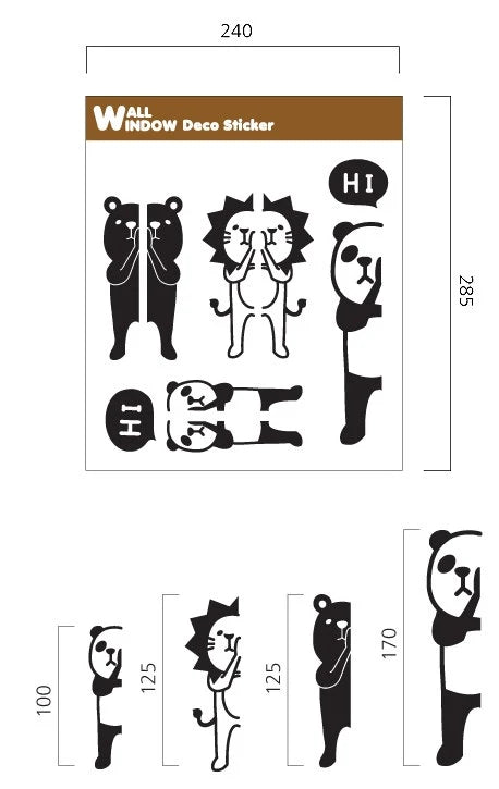 Light Switch Wall Decal Sticker 7types | Switch Sticker