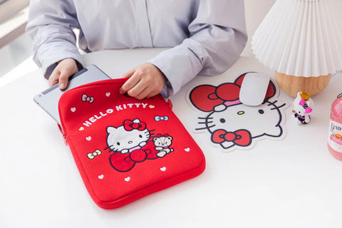 11inch Hello Kitty Tablet PC Pouch | iPad Pouch 10.9" 11" 10.5"