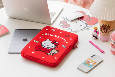 11inch Hello Kitty Tablet PC Pouch | iPad Pouch 10.9" 11" 10.5"