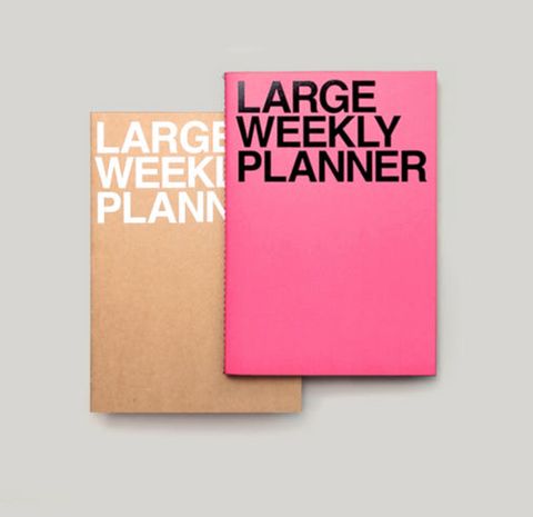 Kraft Weekly Planner [medium, large, big]