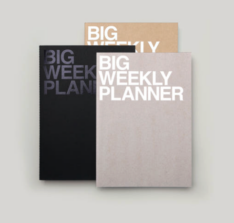 Kraft Weekly Planner [medium, large, big]