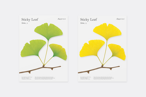 Ginkgo Sticky Notes L [2colors]