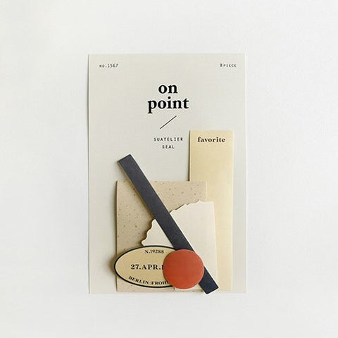 Deco Seal Stickers [1567 on point.02]