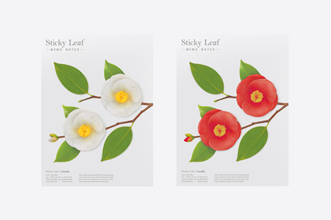 Camellia Sticky Notes L [2colors]