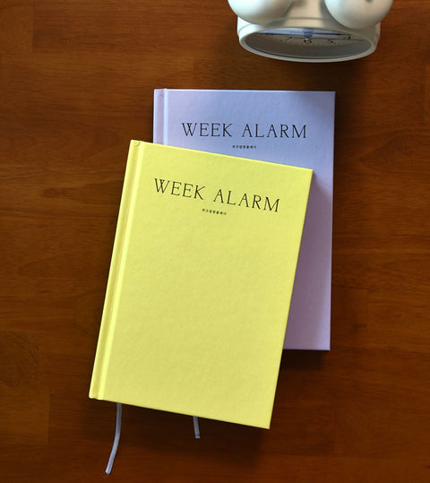 Week Alarm Planner for 6months [3colors]