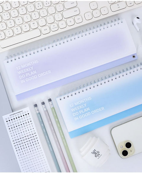 Do Weekly Planner 12months [4colors] | Desk Study Planner