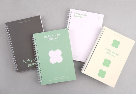 LUCKY Study Planner for 100days ver.2 [4colors]