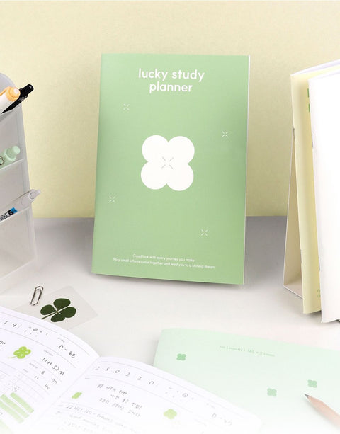 Lucky Study Planner for 1 month ver.2 [4types]