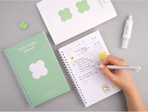LUCKY Study Planner for 100days ver.2 [4colors]