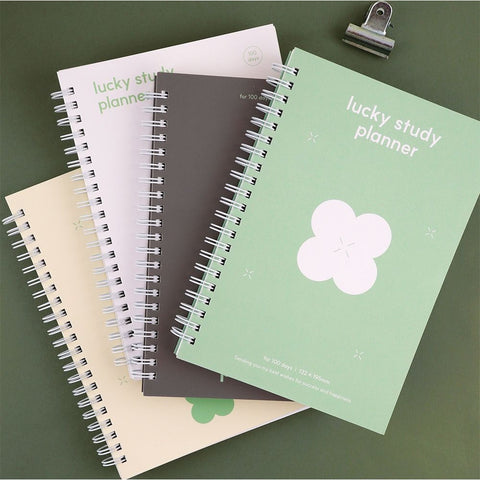 LUCKY Study Planner for 100days ver.2 [4colors]