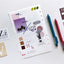 Alphabet & Color Sticker Pack | Deco Sticker | 52sheets
