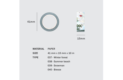 SEASON Masking Tape [4types]