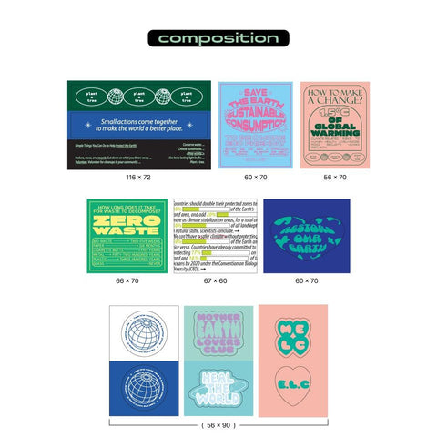 Deco Sticker Pack [Earth Lovers Club]