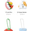 Cute fluffy Key Ring [4types] | Diary Charm