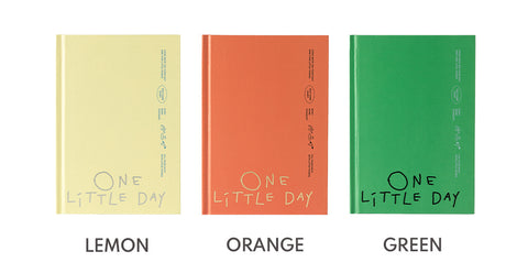 Little Things Self Care Daily Diary ver.2 _ 6months [3colors]