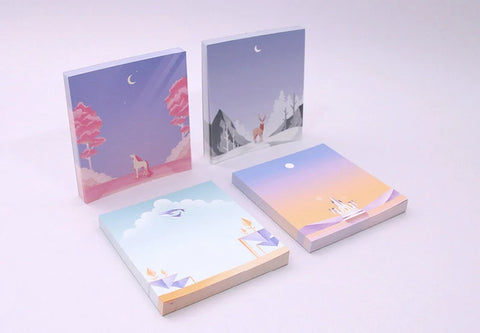 Moonlight Memo Pad v.1 | Notepad [6types]