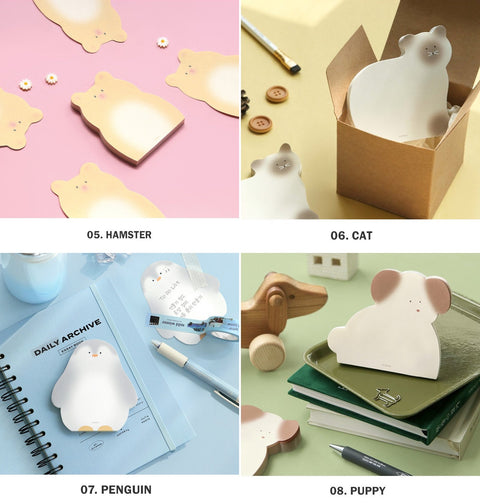 Animal Memo Pad [4types]