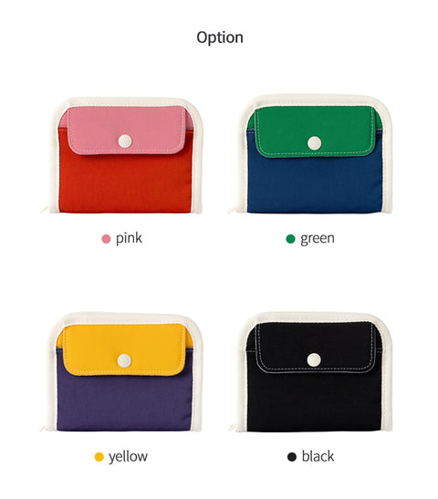 ComeComeHere Stitch Wallet [4colors]