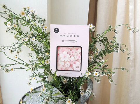 Planner Seal Stickers [1529 Blossom] | Flower