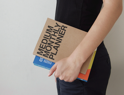 Kraft Monthly Planner [mini, small, medium, large]
