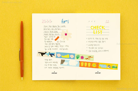 Little Things ALPHABET & NUMBER Calligraphy Sticker Pack | 10sheets