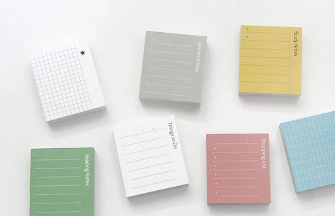 Index Sticky Notes [10types]